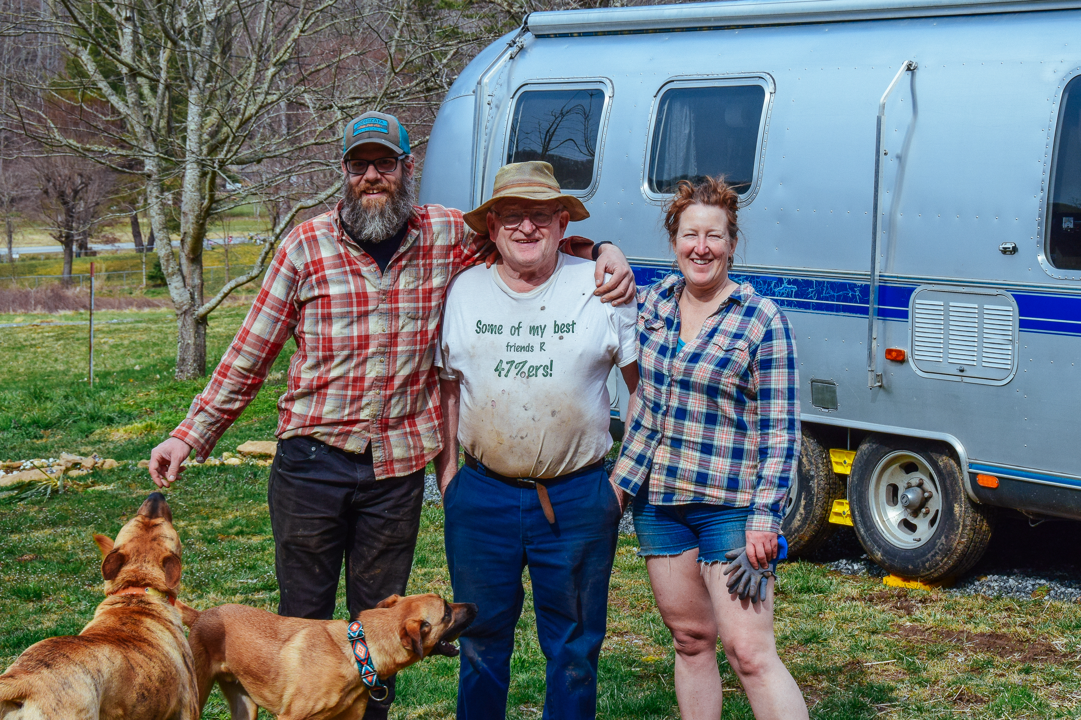 Our neighbor and veteran farmer, always available for advice